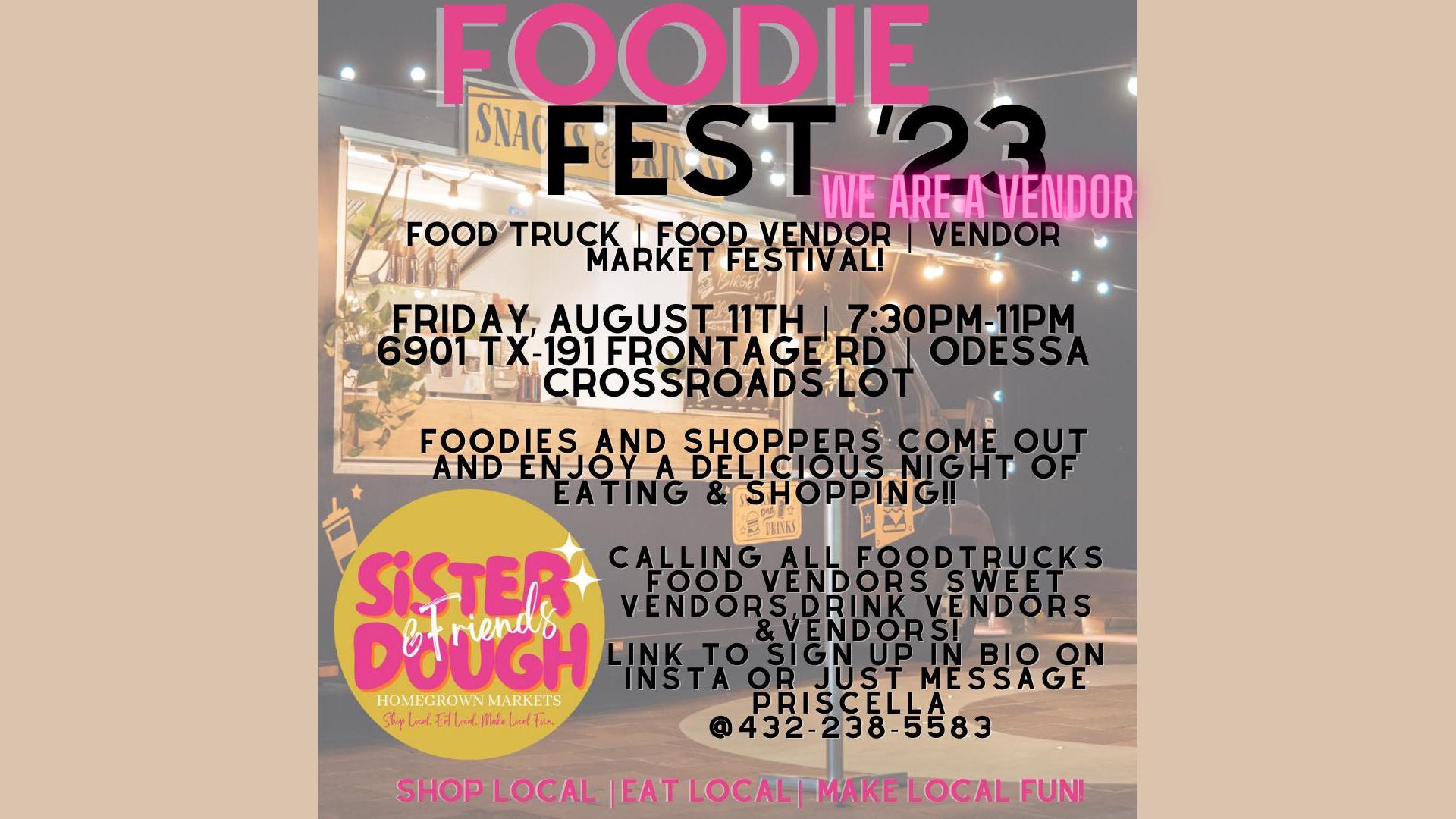 Foodie Fest in Odessa, TX on August 11, 2023
