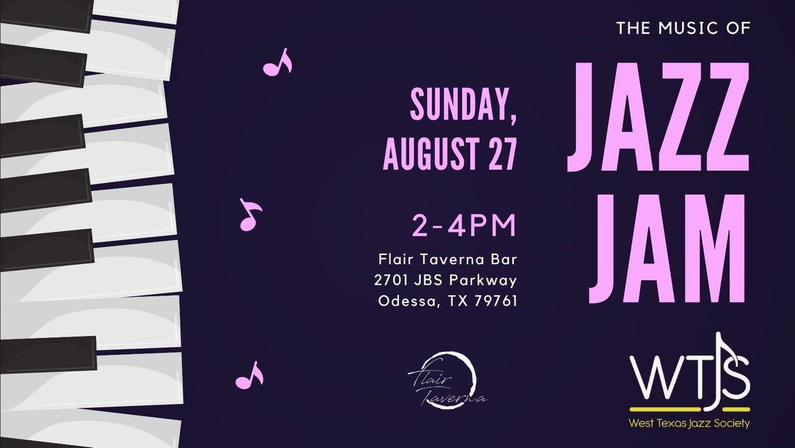Jazz Jam at Flair Taverna on Aug. 27, 2023 in Odessa, TX