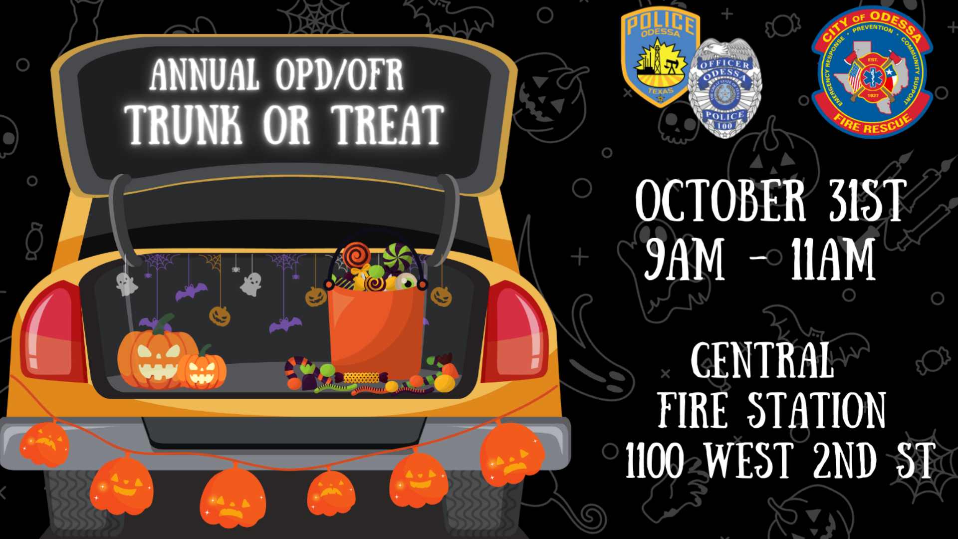 Annual OPD/OFR Trunk or Treat