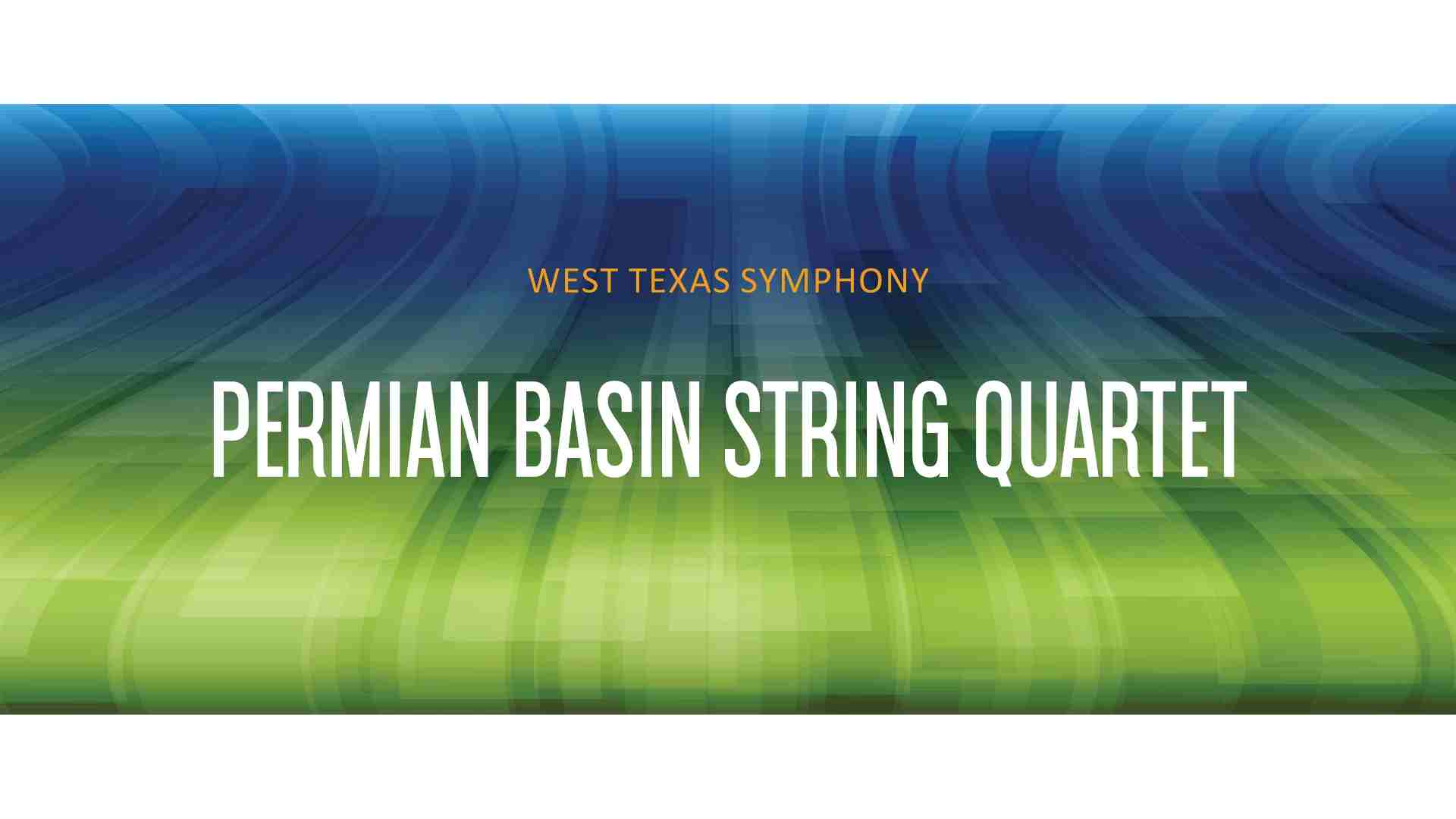 Permian Basin String Quartet at Wagner Noel on Nov. 3, 2023 in Odessa, TX