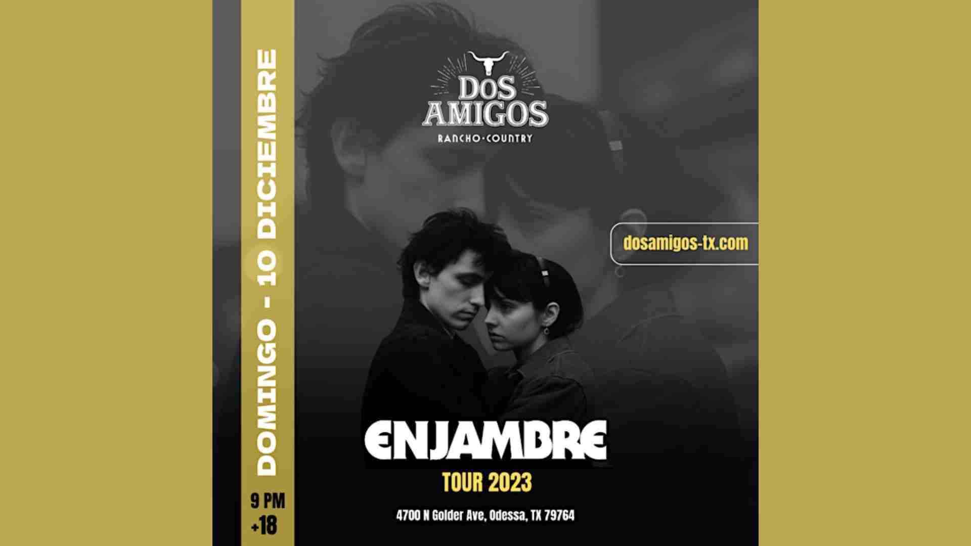 Enjambre at Dos Amigos on December 10, 2023 in Odessa, TX