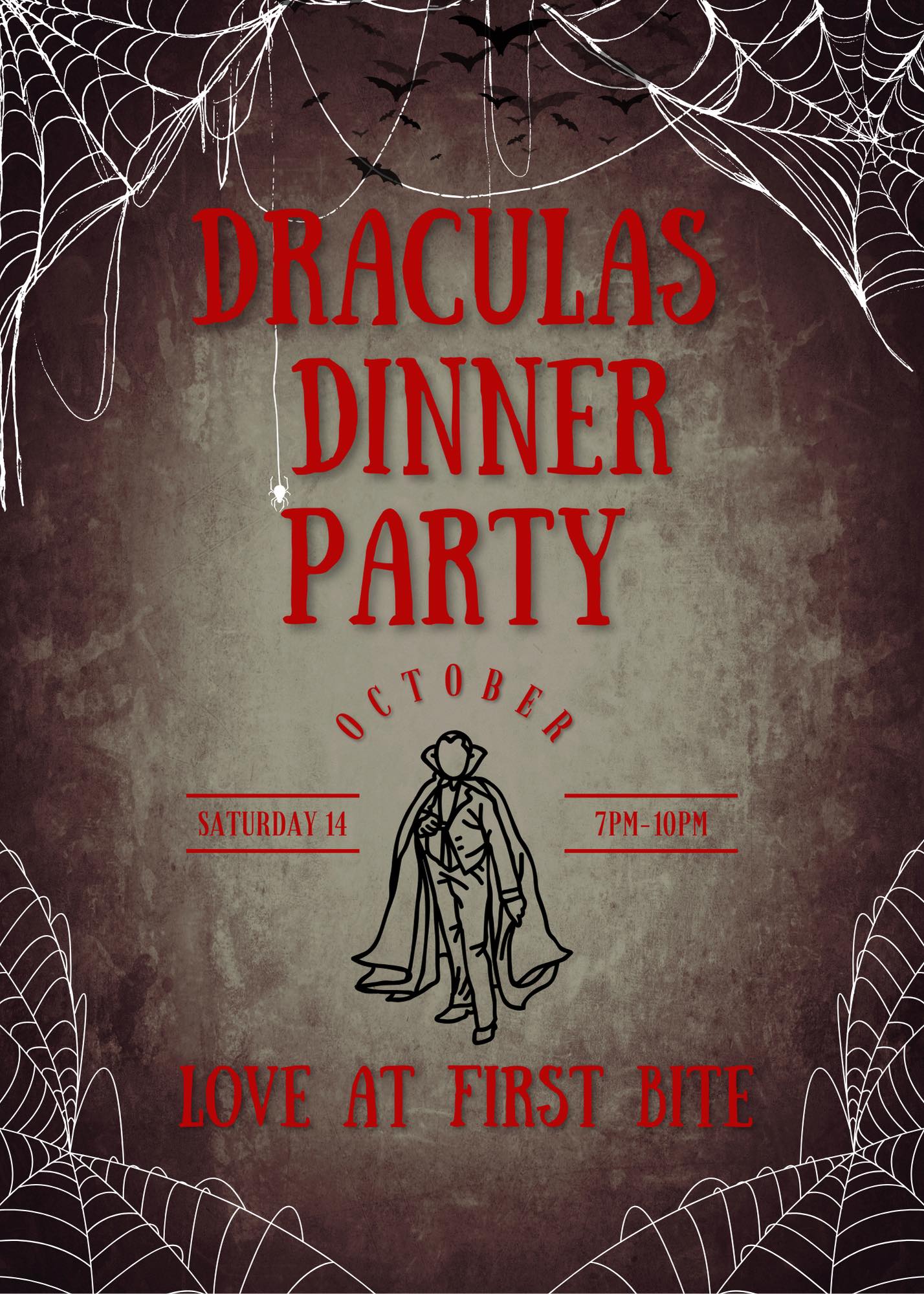 Draculas Dinner Party at Roosters