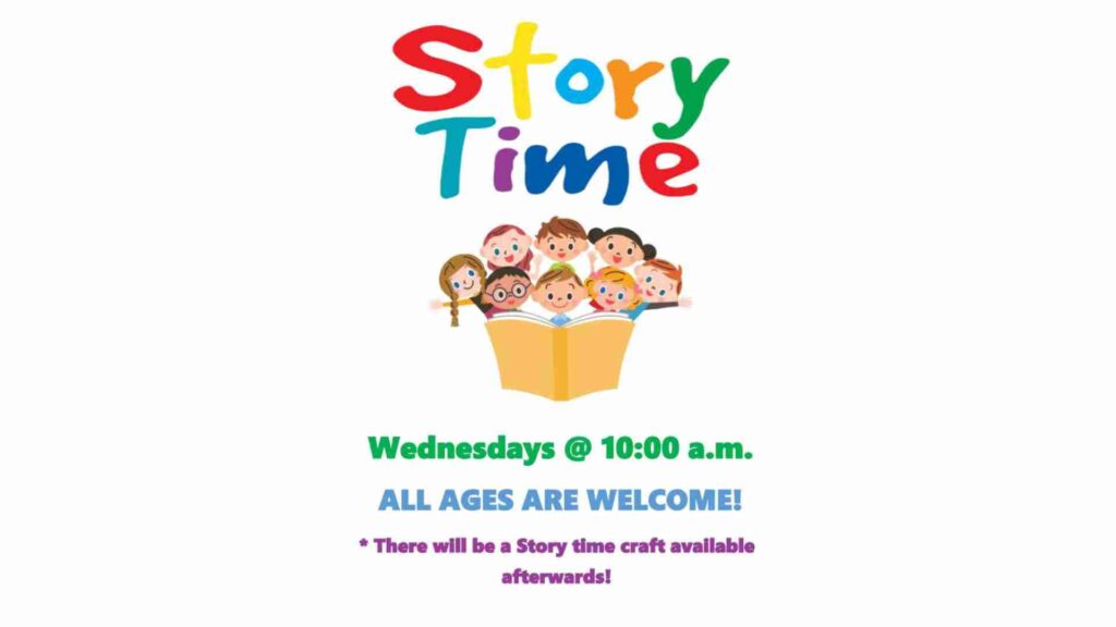 Story Time Every Wednesday at the Ector County Library