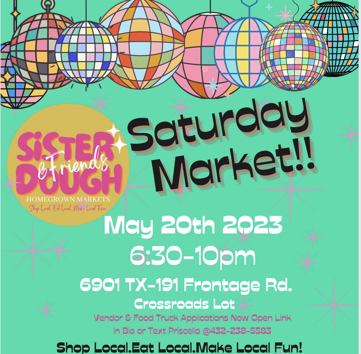 Sister Dough Saturday Market, May 20, 2023