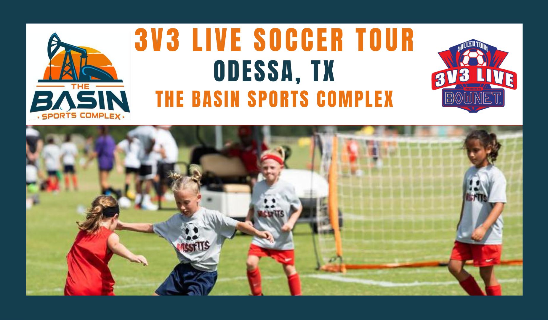 3v3 Live Soccer Tour in Odessa, TX