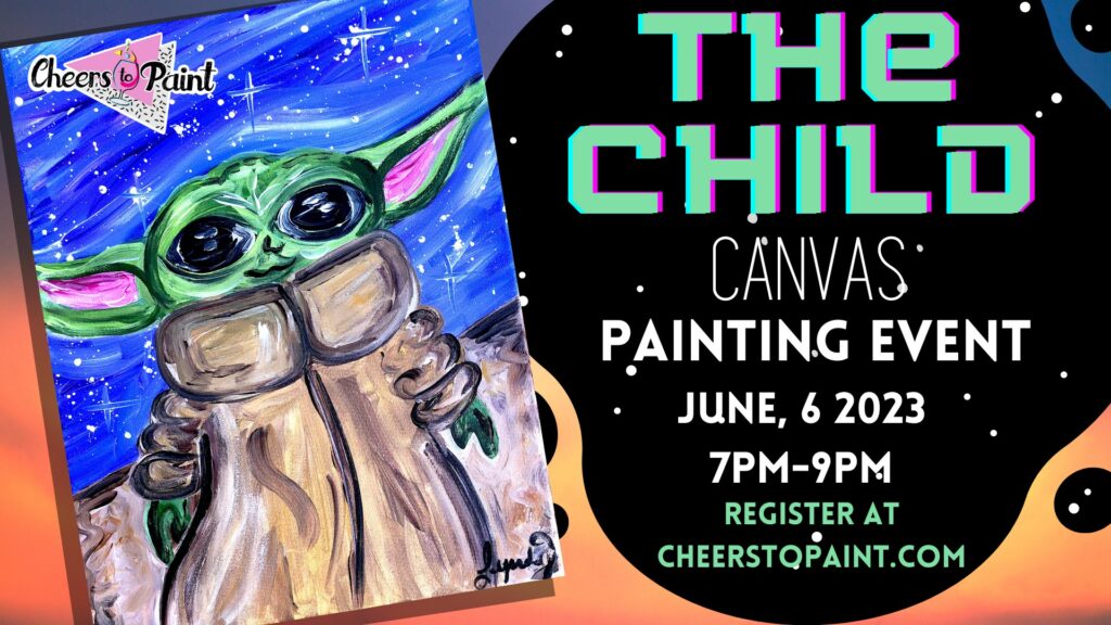 The Child Canvas Painting Class on June 6, 2023 in Odessa, TX