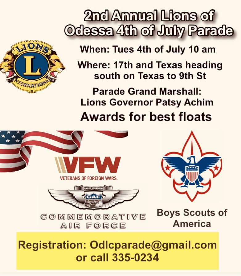 Fourth of July Parade in Odessa Texas