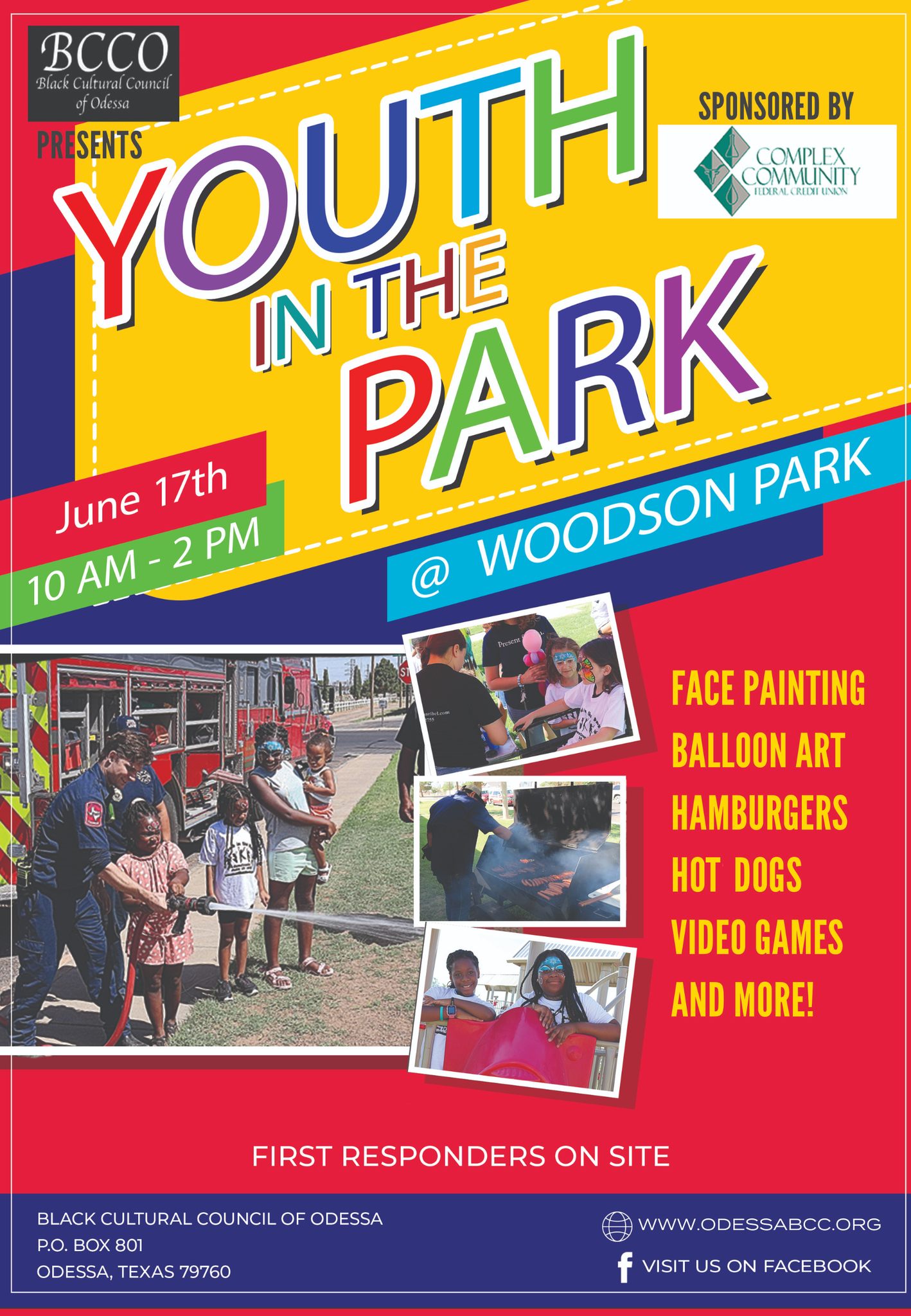 The Black Cultural Council of Odessa, TX presents Youth In the Park celebration in part of Juneteenth 2023 in Odessa, TX