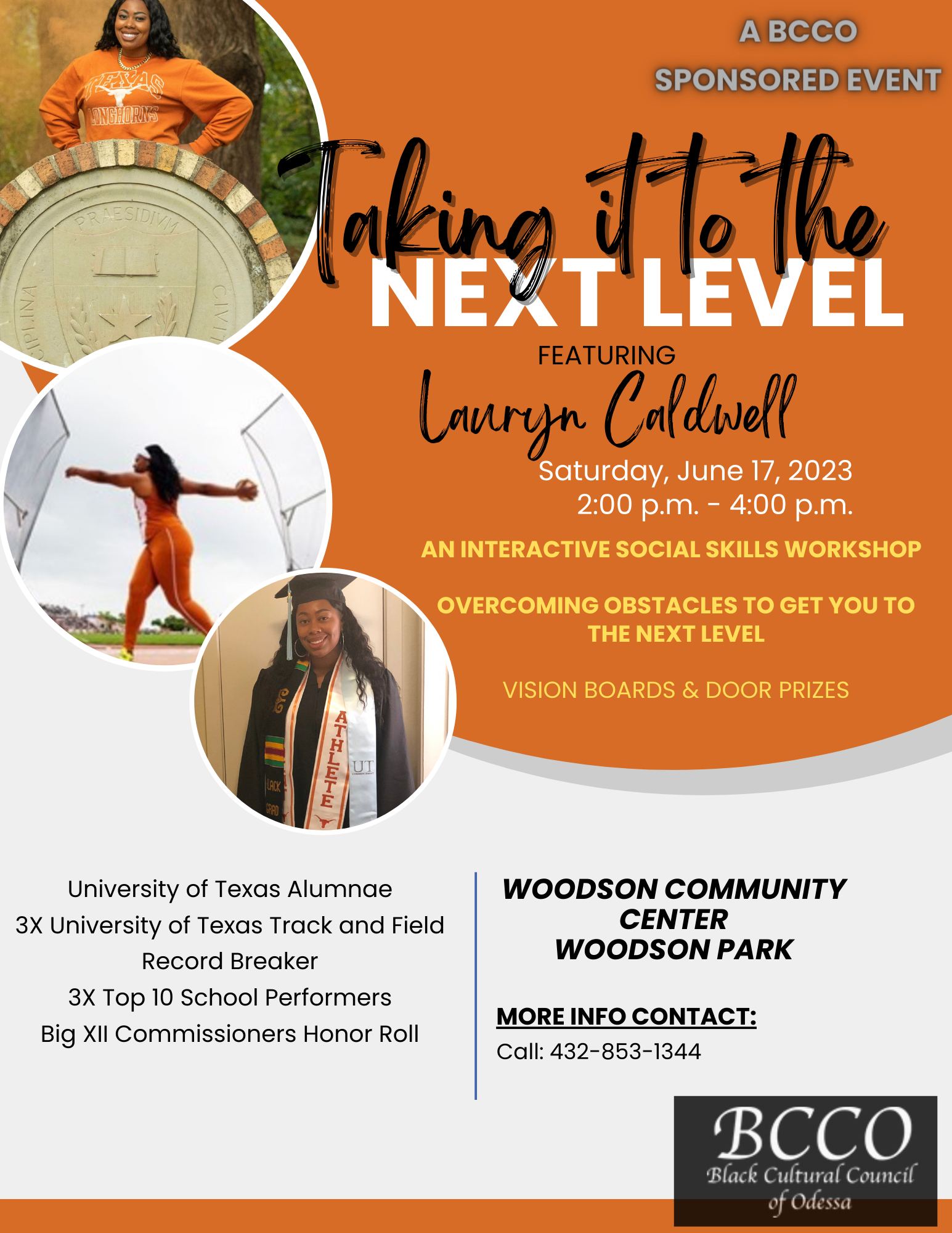Juneteenth Workshop with Lauryn Caldwell on June 17 in Odessa, TX