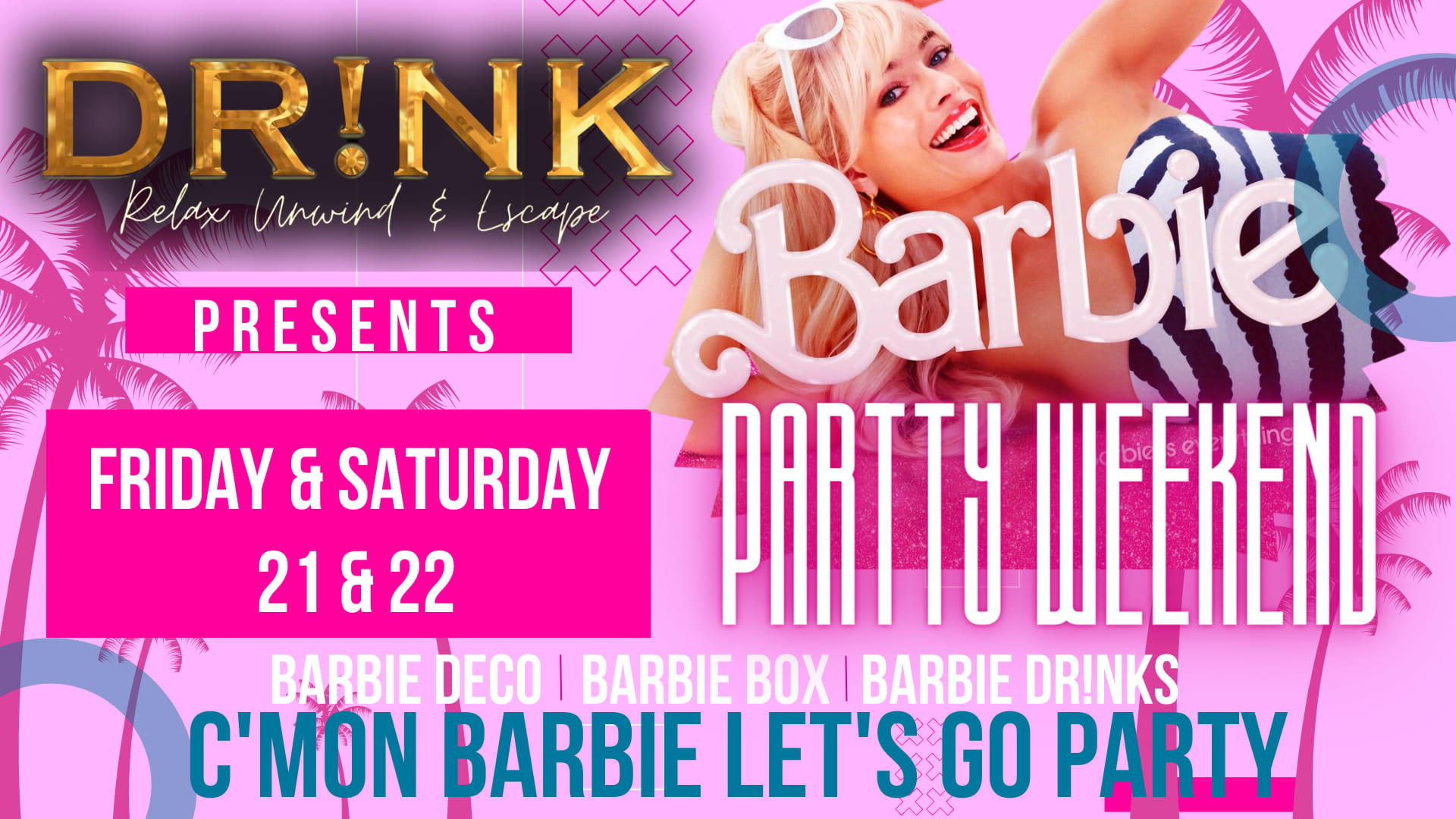 Barbie Party at Drink in Odessa, TX