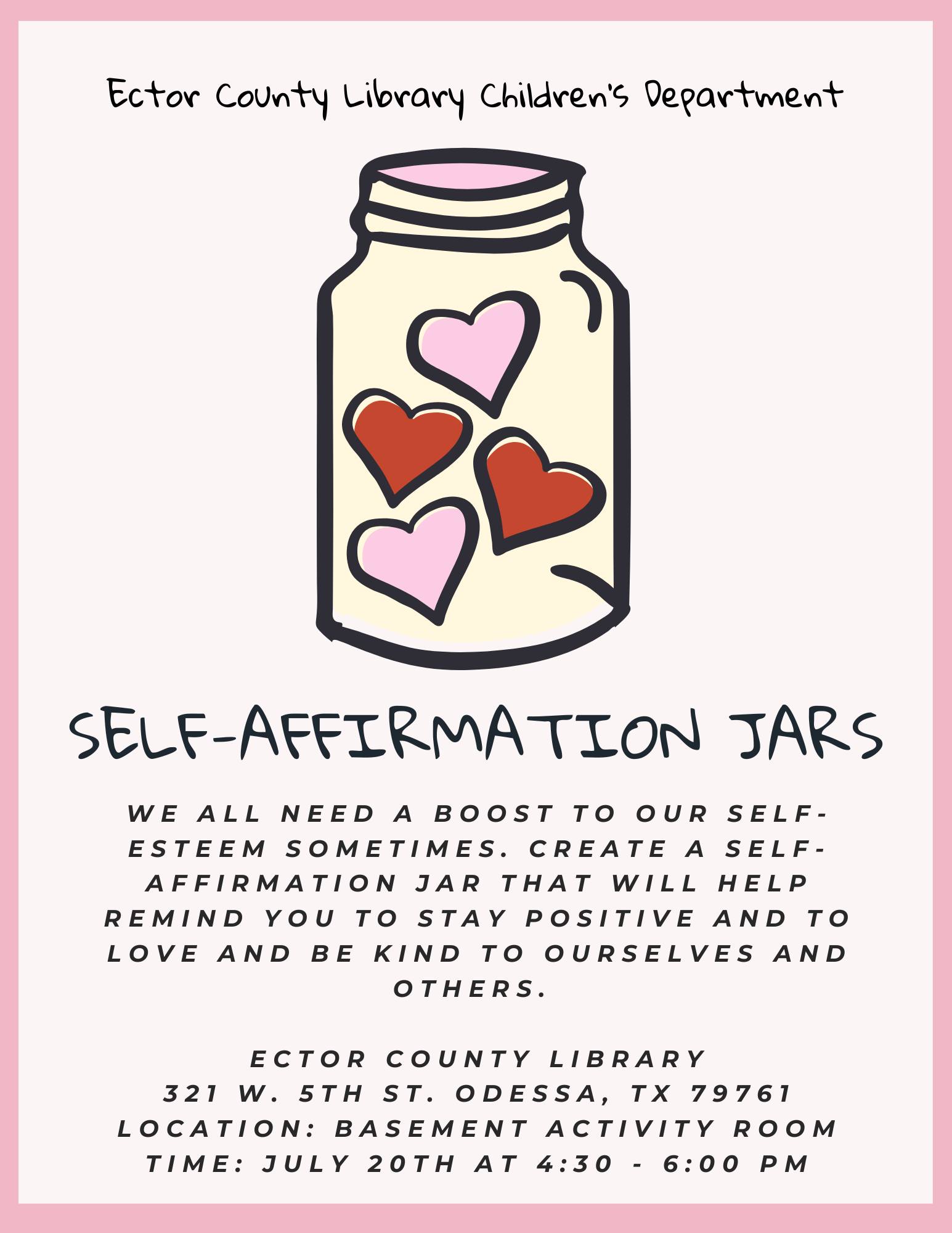 Self Affirmation Jars