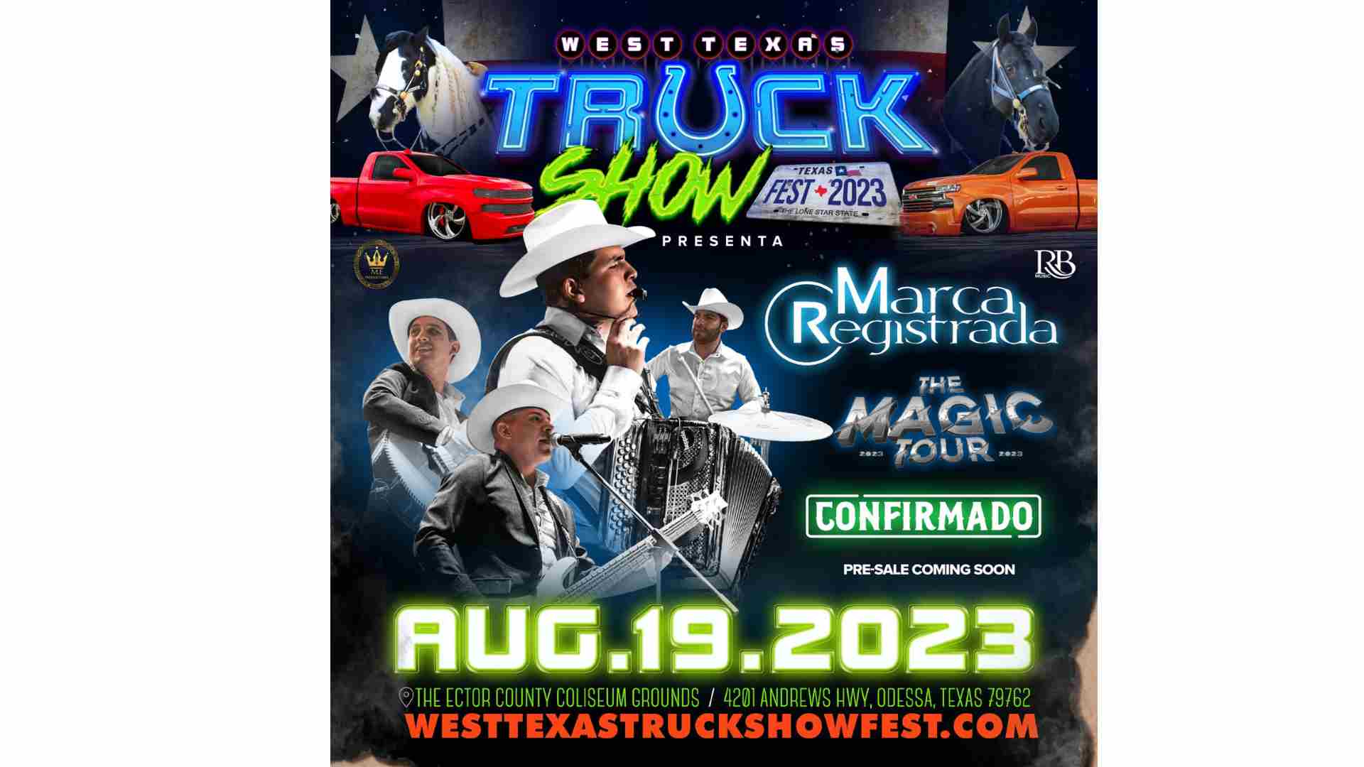 West TX Truck Show at Ector Coliseum on August 19, 2023 in Odessa, TX