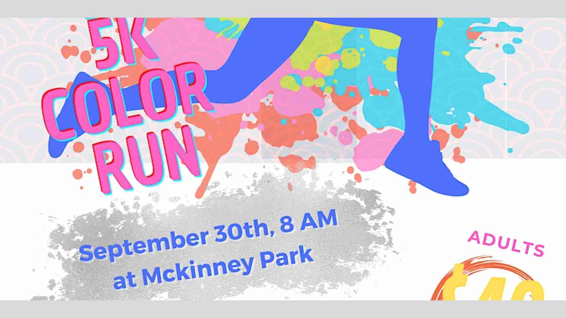 5K Color Run at McKinney Park on Sept. 30, 2023 in Odessa, TX