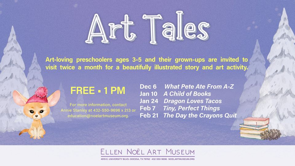 Art Tales at the Ellen Noel Art Museum 2024
