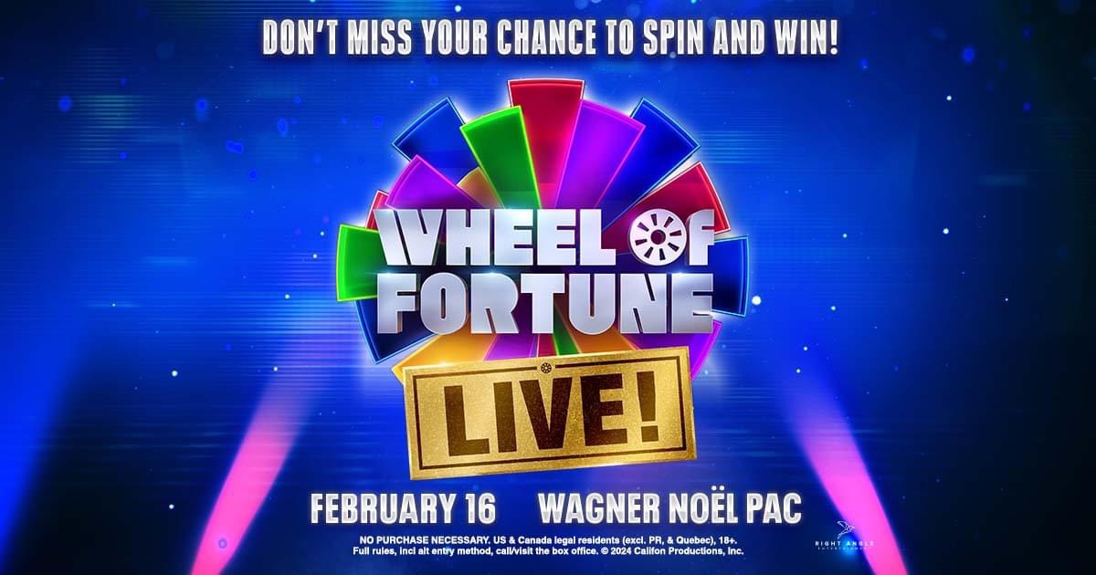 Wheel of Fortune LIVE at Wagner Noel Performing Arts Center