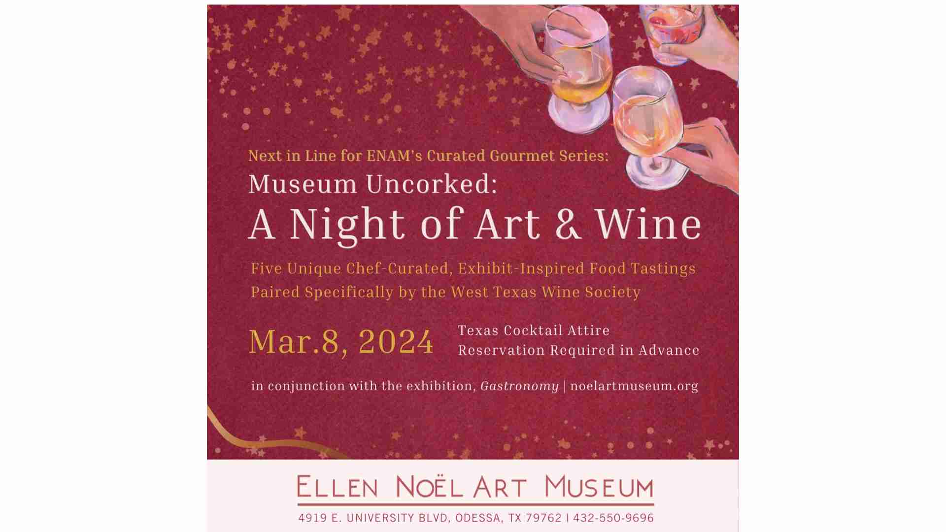 A Night of Art & Wine at Ellen Noel Art Museum