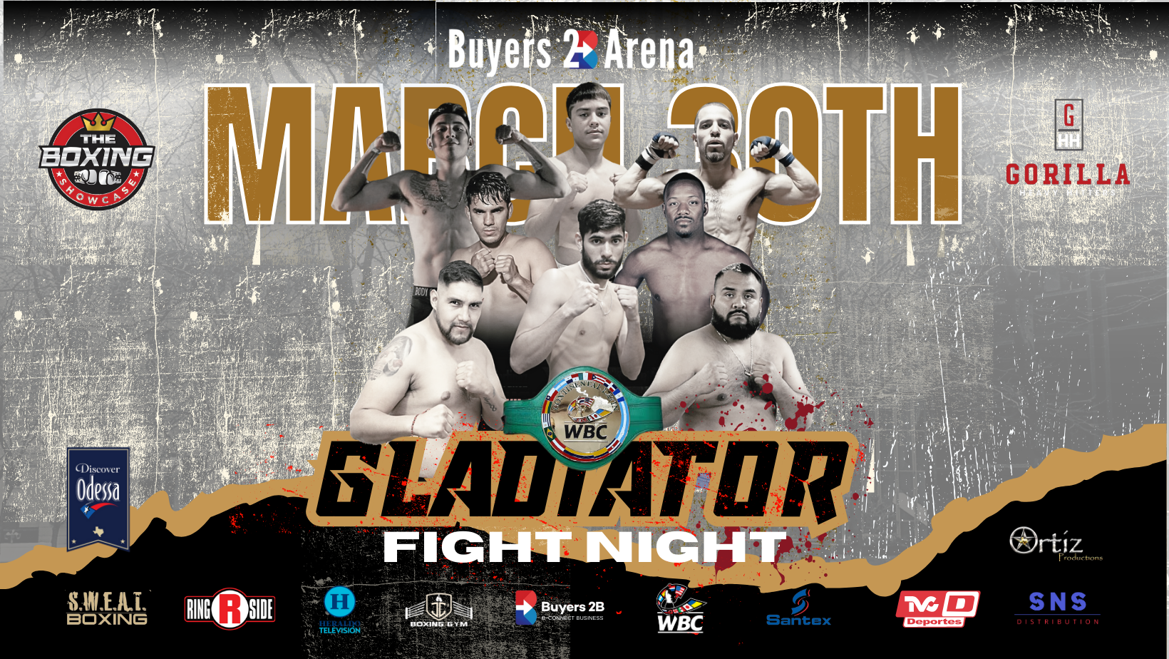 MARCH 30, 2024 - Gladiator Fight Night - Buyers2B Arena