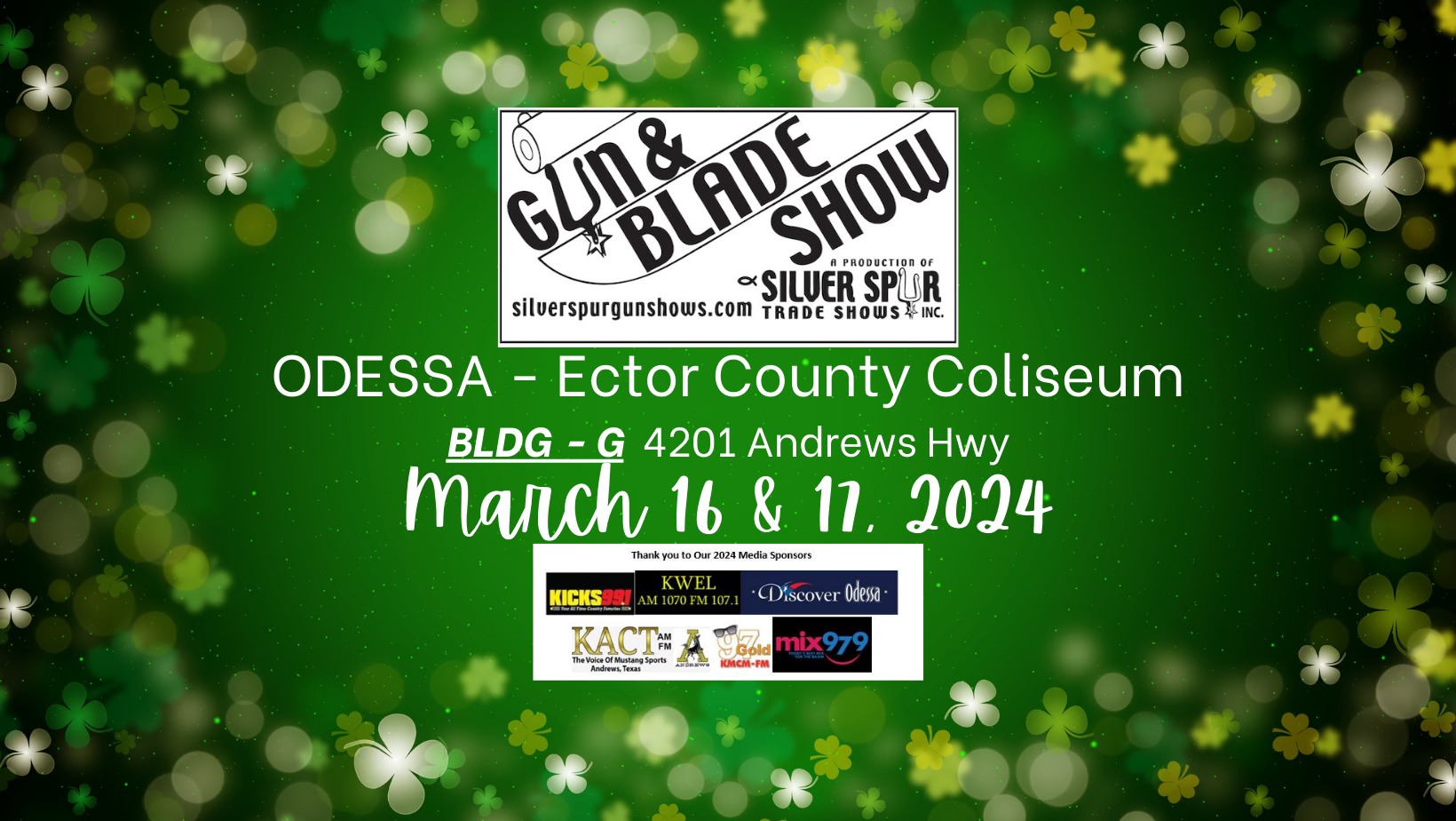 Silver Spur Trade Show - March 16 & 17 - Ector County Coliseum
