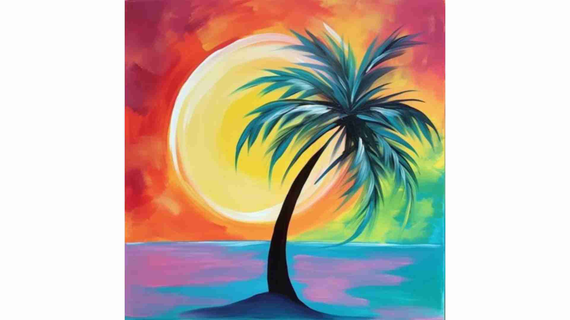 Palm Rise at Cheers to Paint