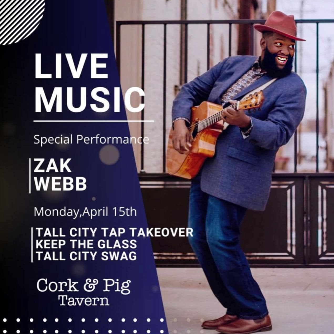 CPT Anniversary - Live Music: Zak Webb